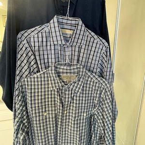 Men’s Michael Kors casual button down shirts
